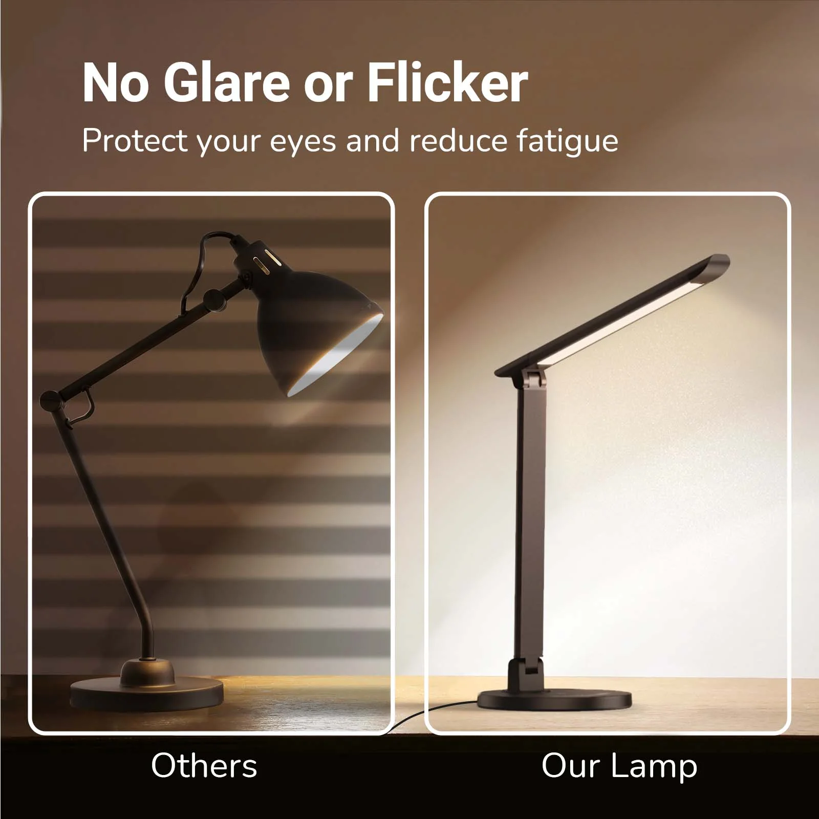 TaoTronics TT-DL13 LED Desk Lamp Office Table 35-Modes Lamps with Stable USB Charging Port & Touch Control - Image 10