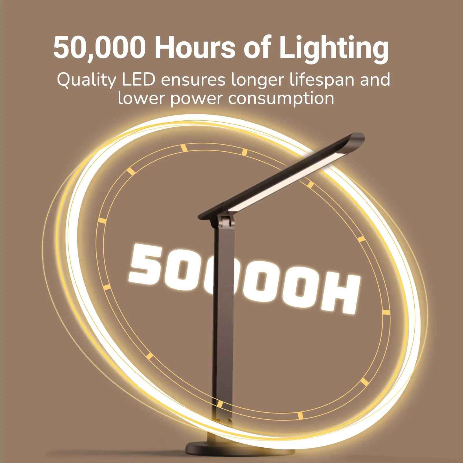 TaoTronics TT-DL13 LED Desk Lamp Office Table 35-Modes Lamps with Stable USB Charging Port & Touch Control - Image 5
