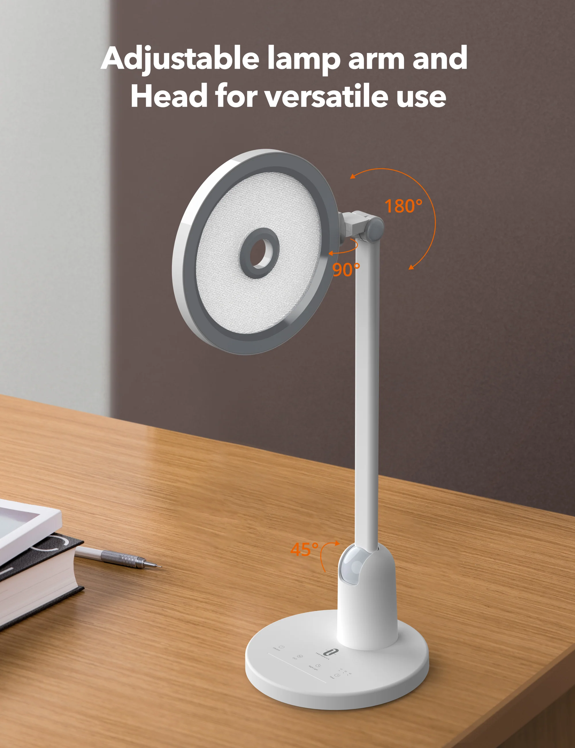 TaoTronics TT-DL1055 Jupiter L1 Full spectrum Plastic Desk Lamp - Image 4