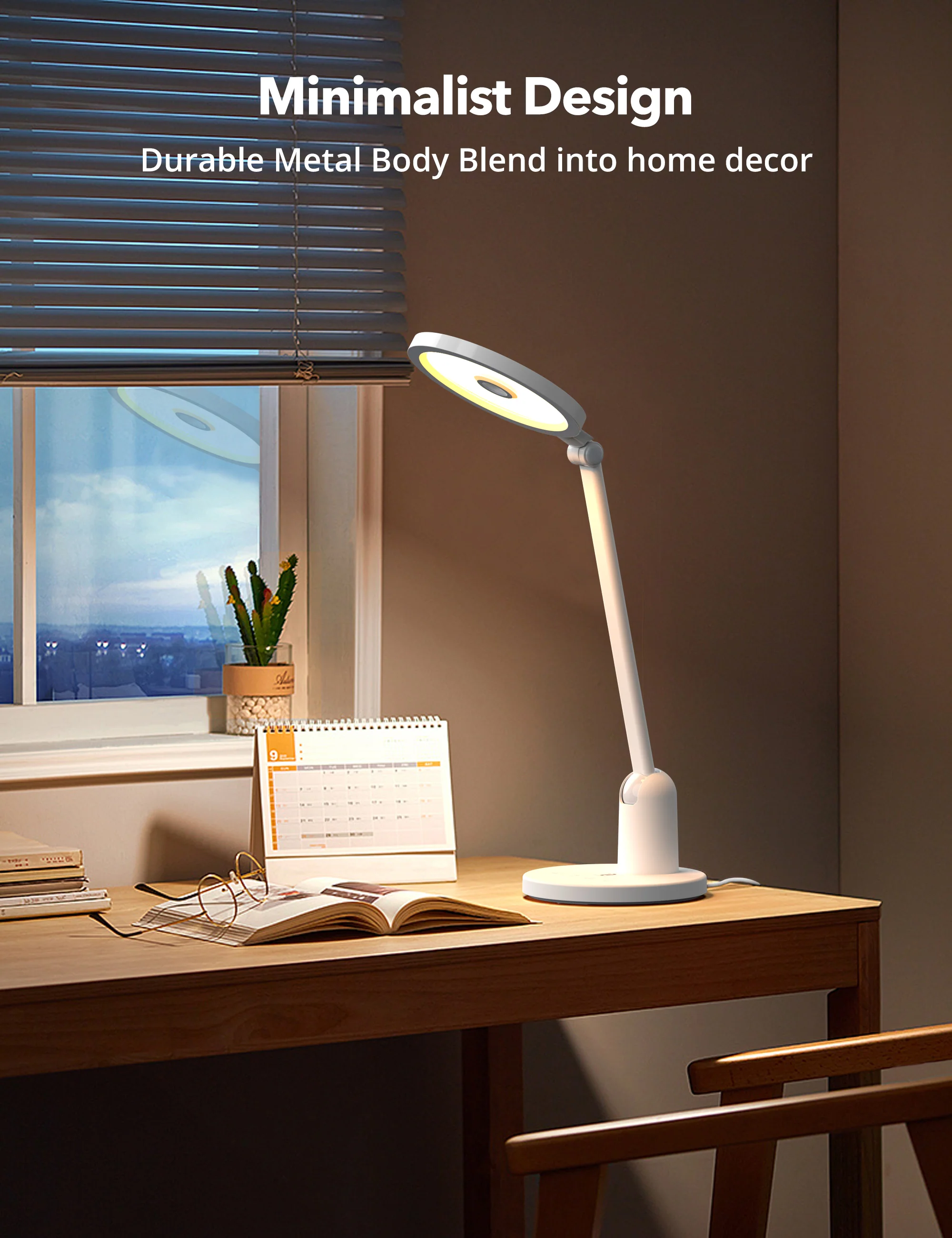 TaoTronics TT-DL1055 Jupiter L1 Full spectrum Plastic Desk Lamp - Image 8