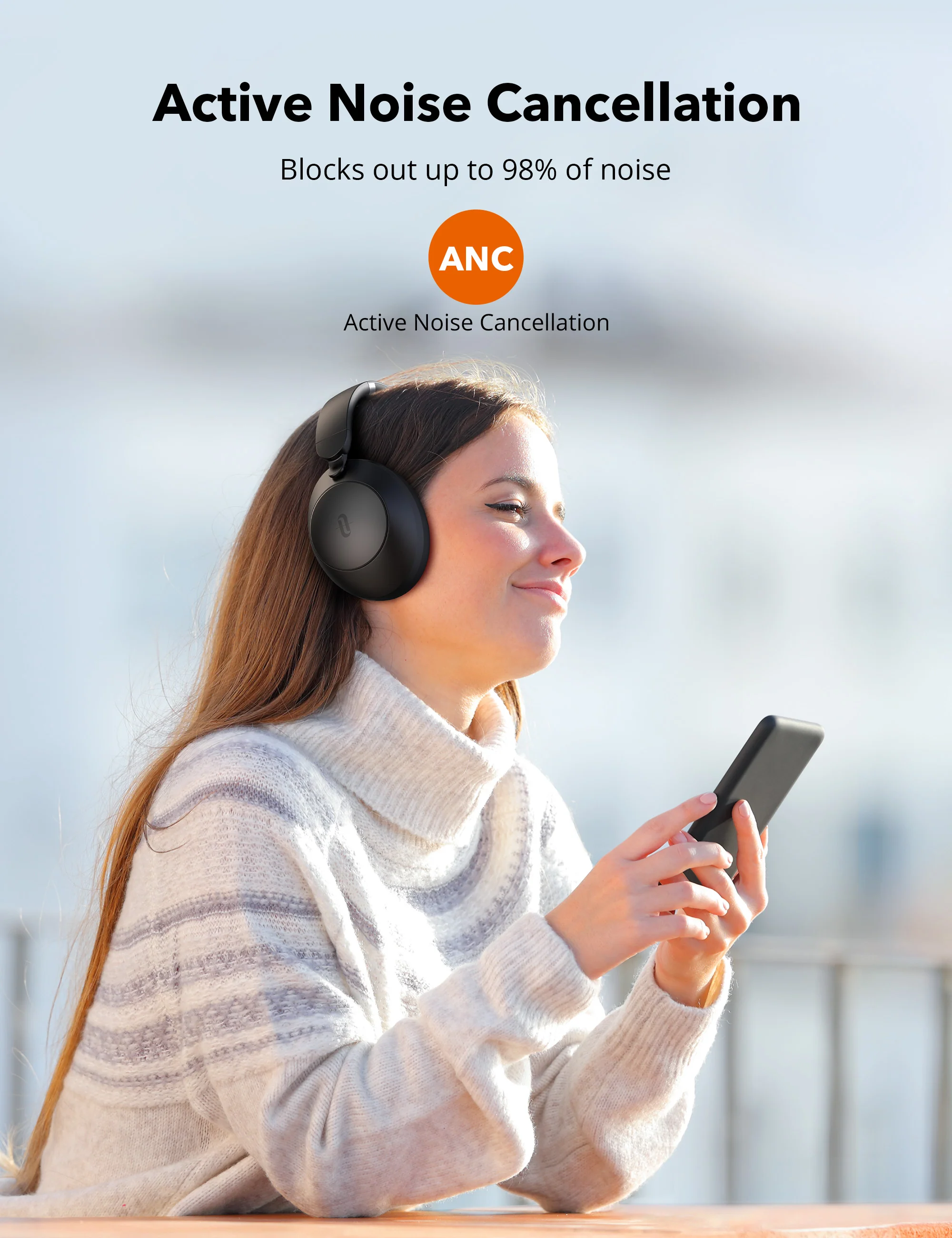 TT-BH1119 Wireless Noise Cancelling Headphones with Deep Bass - Image 7