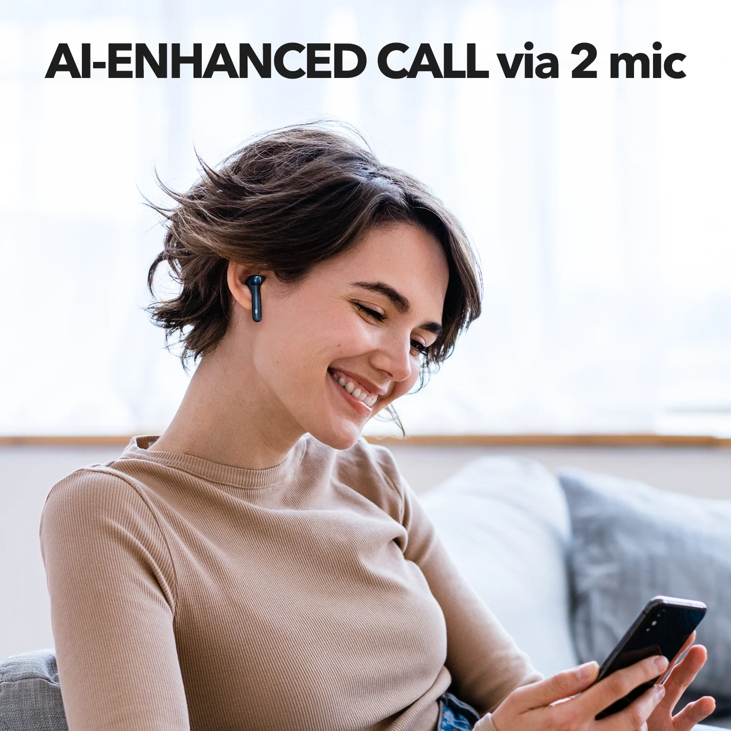 TT-BH1120 TaoTronics  Wireless Bluetooth Lightweight Earbuds with Deep Bass - Image 7